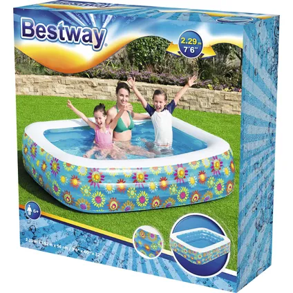 Bestway Happy Flora piscine gonflable 229 x 152 x 56 cm 2