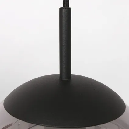 Steinhauer hanglamp bollique L 120cm B 25cm 6 lichts 3499 zwart 7