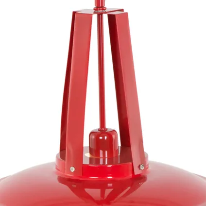 Mexlite suspension Eden - rouge - métal - 42 cm - E27 (grande raccord) - 7704RO 3