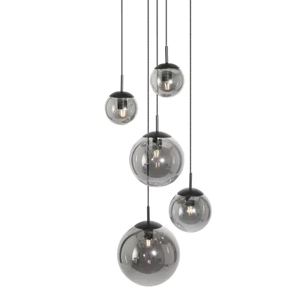 Steinhauer hanglamp bollique Ø 60cm 2730 zwart 2