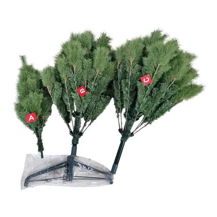 Kerstboom Excellent Trees® Elverum Frosted Premium 210 cm 2