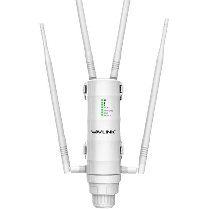 Répéteur sans fil haute performance AP/WLAN routeur pour l'extérieur avec PoE - AC1200W - 1200Mbps -2.4 + 5 GHz