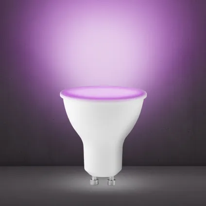 Alecto SMARTLIGHT40 - Smart wifi kleuren LED lamp 9