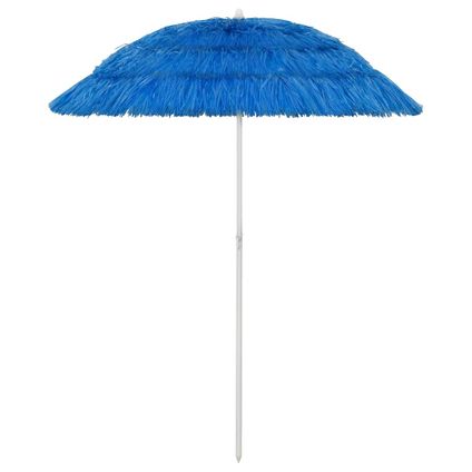 vidaXL Parasol de plage Hawaii Bleu 180 cm