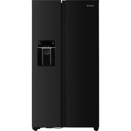 Wiggo WR-SBS18IME(DX) - Réfrigérateur américain - No Frost - Super Freeze - 513 Litres - Noir