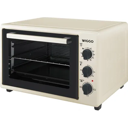 Wiggo WMO-E353(C) - Vrijstaande oven - 35 liter - Creme 2