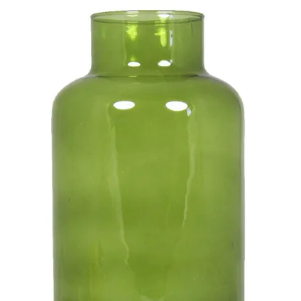Floran Vaas - apotheker model - groen/transparant glas - H30 x D15 cm 2