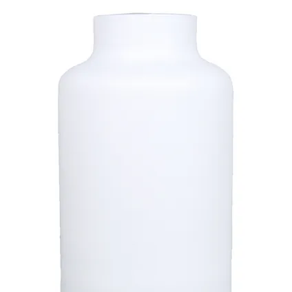 Floran Vaas - Apotheker model - mat wit glas - H25 x D15 cm 3