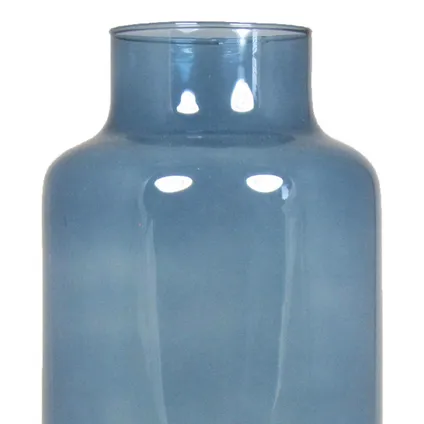 Floran Vaas - apotheker model - blauw/transparant glas - H30 x D15 cm 3