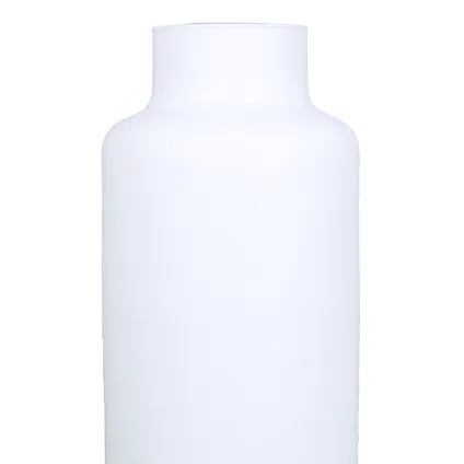 Floran Vaas - Apotheker model - mat wit glas - H30 x D15 cm 3