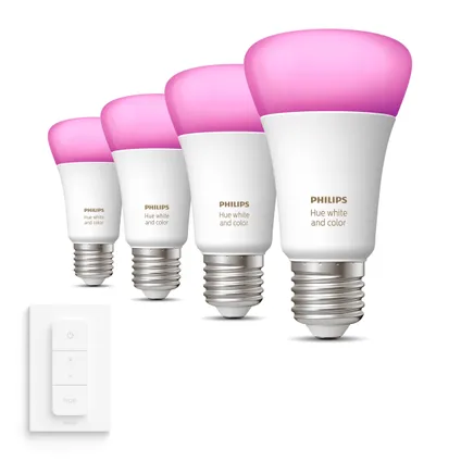 Philips Hue Pack d'expansion White & Color Ambiance E27