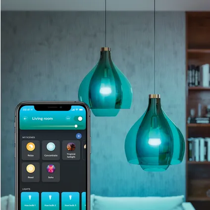 Philips Hue Pack d'expansion White & Color Ambiance E27 4