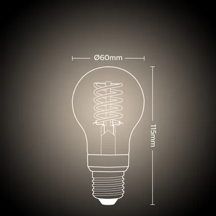 Philips Hue Starterkit Filament White A60 / E27 2 Lampes 7