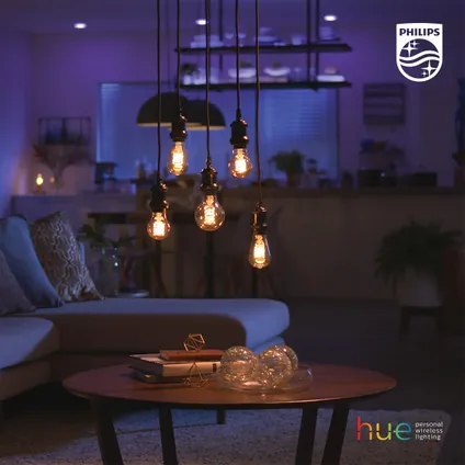 Philips Hue Starterspakket White Filament Standaardlamp E27 6