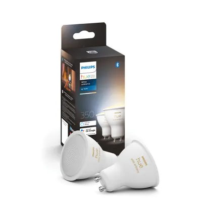Philips Hue Starterpakket White Ambiance GU10 6 Lampen 2