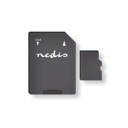 Carte mémoire Nedis Fresh Green microSDXC - 128 GB noir 2