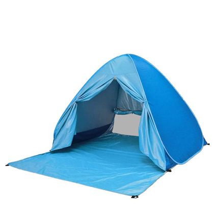 Flokoo Pop-up Tent - Strandtent - Opvouwbaar - Blauw