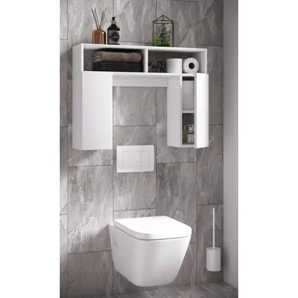 Meubles de salle de bains Armoires pour machines à laver - VCM - Étagère Tinoli S 10
