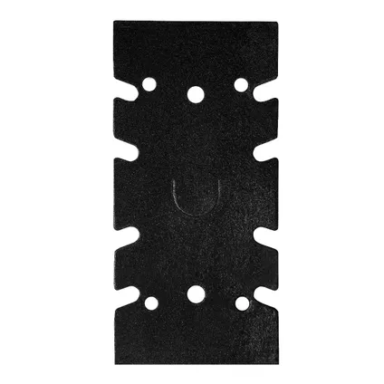 VONROC Steunschijf – 92x187mm – Voor OS501AC schuurmachine – Met klittenband 2