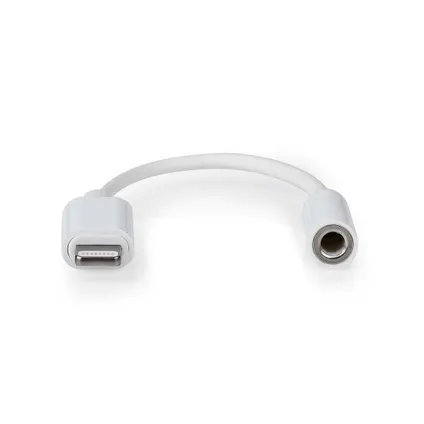 Nedis Lightning-Adapter Fresh Green Box Apple Lightning 8 pins - 3.5 mm vrouwelijk 0.10 m wit 3