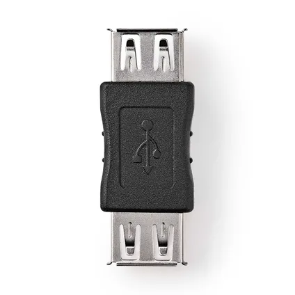 Adaptateur Nedis USB-A Fresh Green Box USB 2.0 - USB-A femelle noir 2