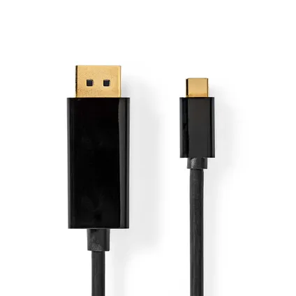 Nedis USB-C™ adapter Fresh Green Box USB 3.2 Gen 1 - USB-C™ mannelijk 2m zwart 2