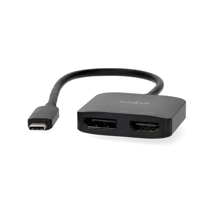 Nedis USB-C™ adapter Fresh Green Box USB 3.2 Gen 1 - USB-C™ mannelijk 0,20m zwart 2