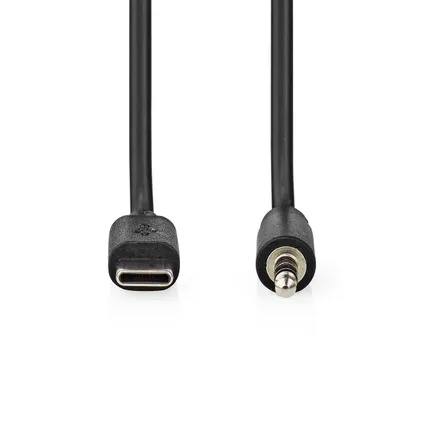 Nedis USB-C™ adapter Fresh Green Box USB 2.0 - USB-C™ mannelijk 1m zwart 3
