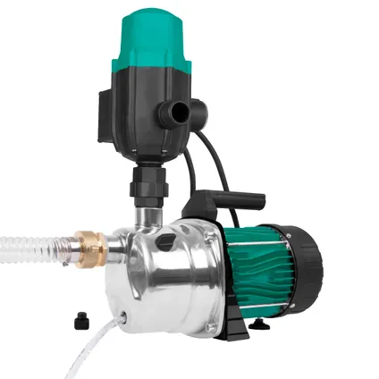 VONROC Hydrofoorpomp / Automatische pomp - 1000W – 3500l/h – Met drukschakelaar - droogloopbeveiligi 4