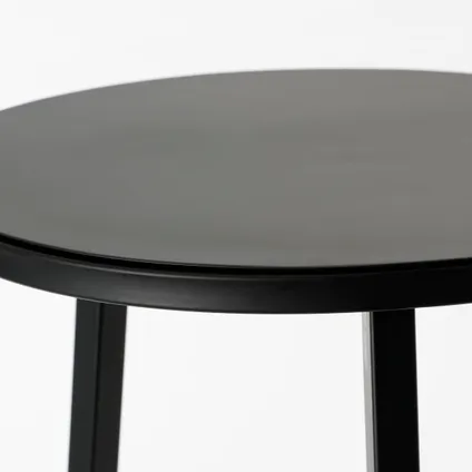Table d'appoint Mica Decorations Jill - 35x35x120 cm - Noir 3