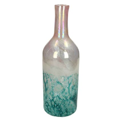 Vase SVJ Vaas - 12x12x36 cm - Turquoise