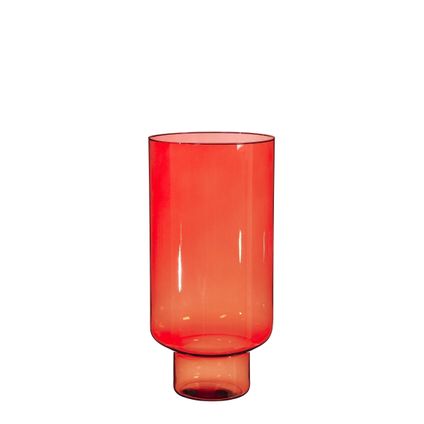 Vase Mica Decorations Fallon - 24x24x50 cm - Rouge