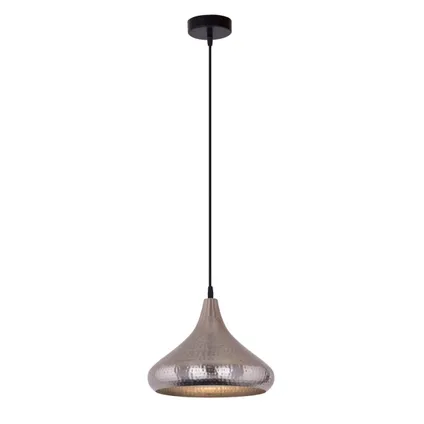 SVJ Hanglamp Rond - 30 x 30 x 28 cm - Metaal - Zilver 2