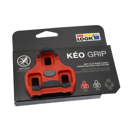Look Crampons Keo Grip race 9° rouge