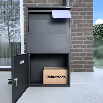 PakketPanda® Easyfit - Pakketbrievenbus - Brievenbus - Pakketbox - XXL - 5* Cilinderslot 8