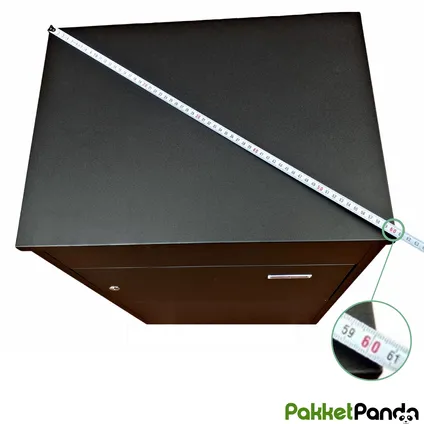 PakketPanda® - Maxi - Pakketbrievenbus - Brievenbus - Pakketbox - XXXL - 5* Cilinderslot 2