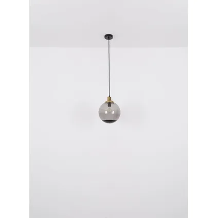 Globo Hanglamp Potter metaal zwart 3x E27 8