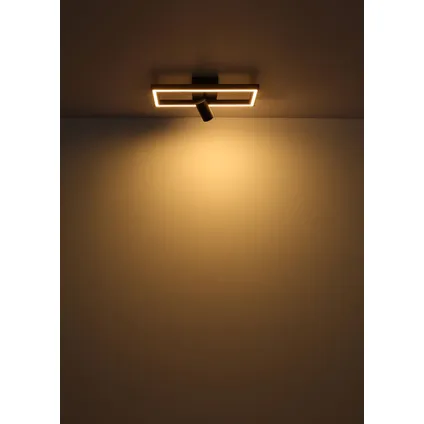 Globo Hanglamp Mandera LED metaal zwart 1x LED 6
