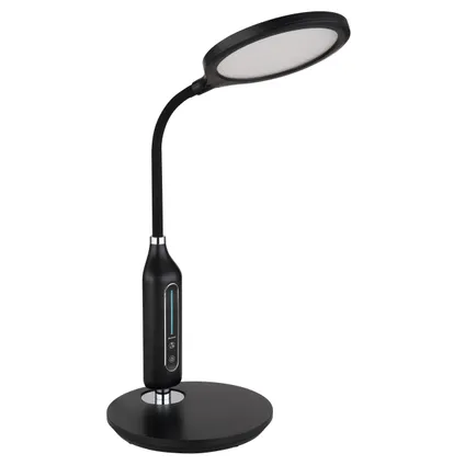 Lampe à poser Fruggy LED Globo plastique noir 1x LED 3