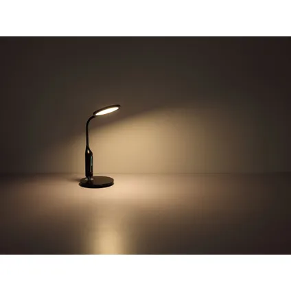 Globo Tafellamp Fruggy LED plastic zwart dof 1x LED 7