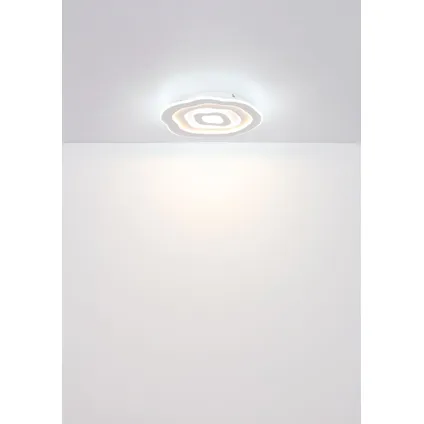 Globo Plafondlamp Jacks LED metaal wit 1x LED 6