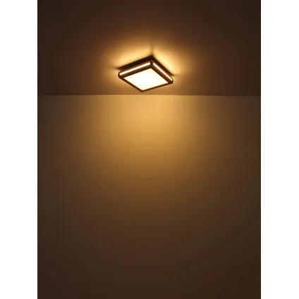 Globo Plafondlamp Carla LED metaal wit 1x LED 8