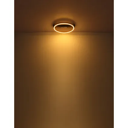 Globo Plafondlamp Luffy LED metaal zwart 1x LED 8