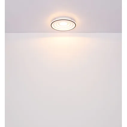 Globo Plafondlamp Foppa LED metaal wit 1x LED 6