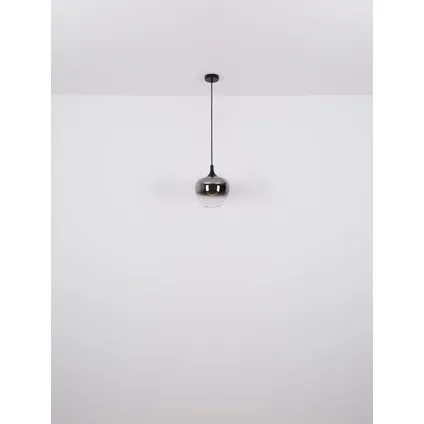 Globo Hanglamp Maxy metaal zwart 1x E27 6