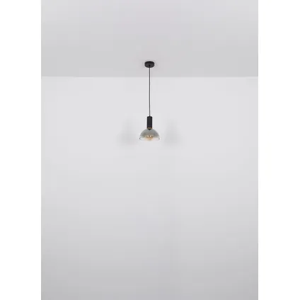 Globo Hanglamp Classis metaal zwart 1x E27 6