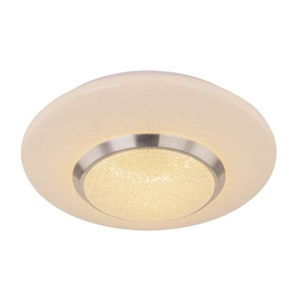 Globo Plafondlamp Candida LED metaal wit 1x LED