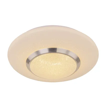 Globo Plafondlamp Candida LED metaal wit 1x LED