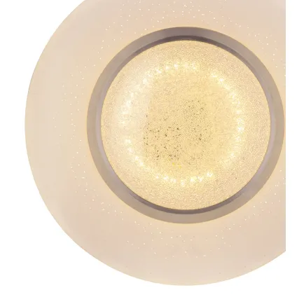 Globo Plafondlamp Candida LED metaal wit 1x LED 5
