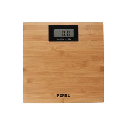Perel Pèse-personne, numérique, max. 200 kg, Brun, 4